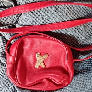 Paloma Picasso Red Leather Crossbody bag